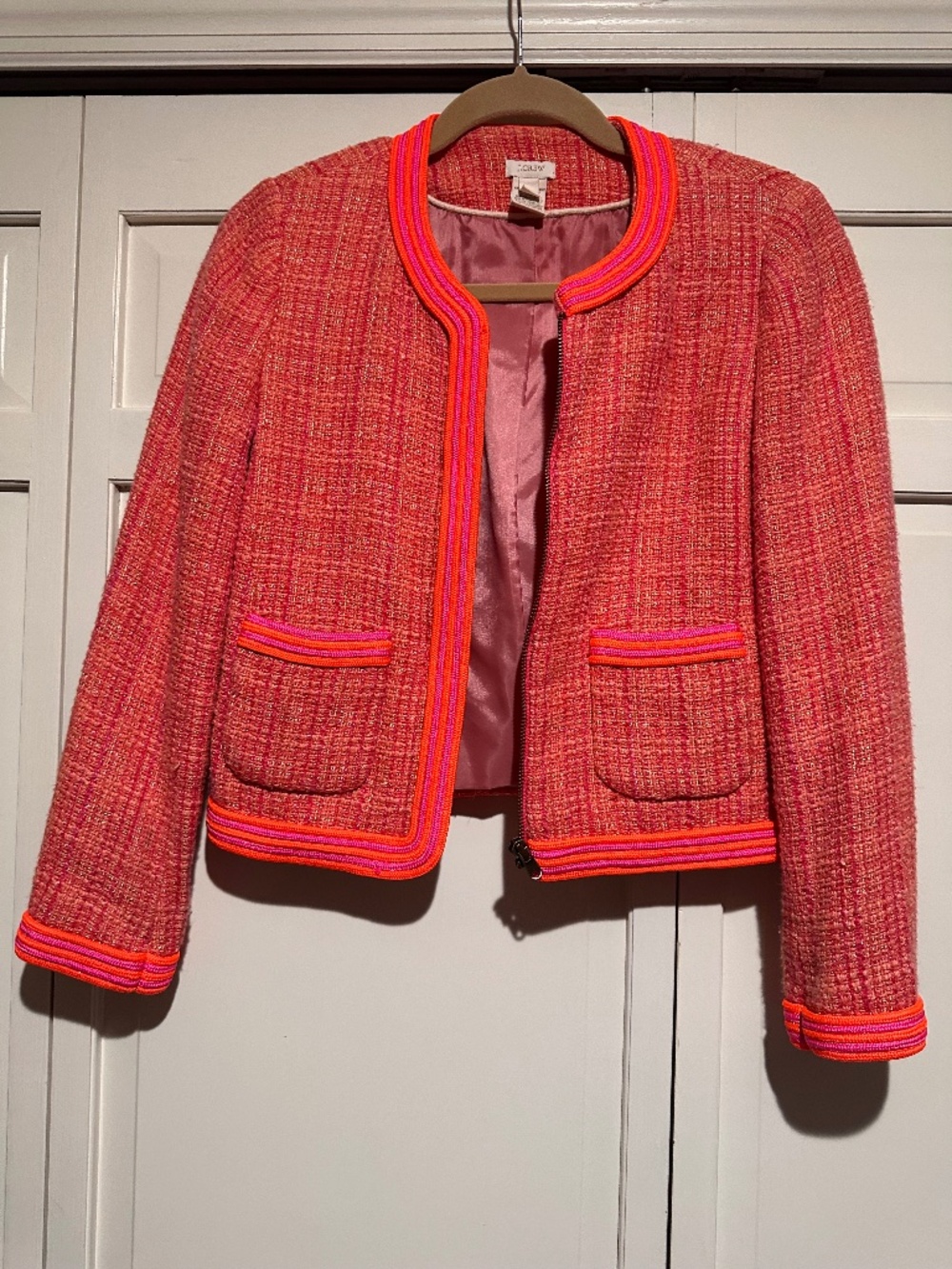 J Crew Tweed Boucle Blazer